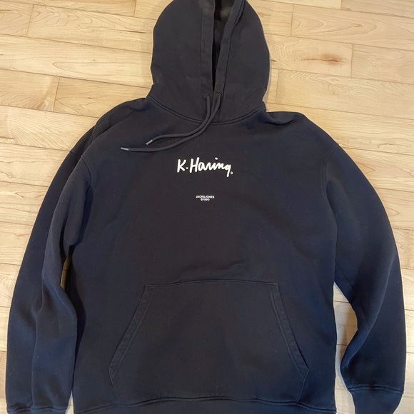 Keith Haring limited edition hoodie by Jack&Jones.  100% cotton - Picture 2 of 2